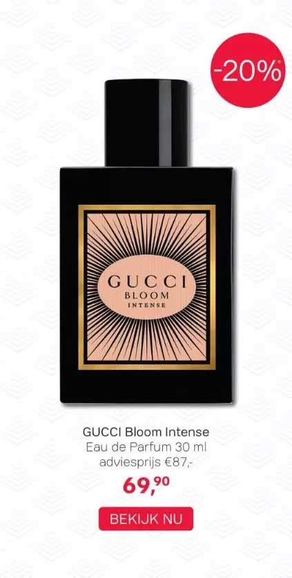 gucci bloom intense aanbieding